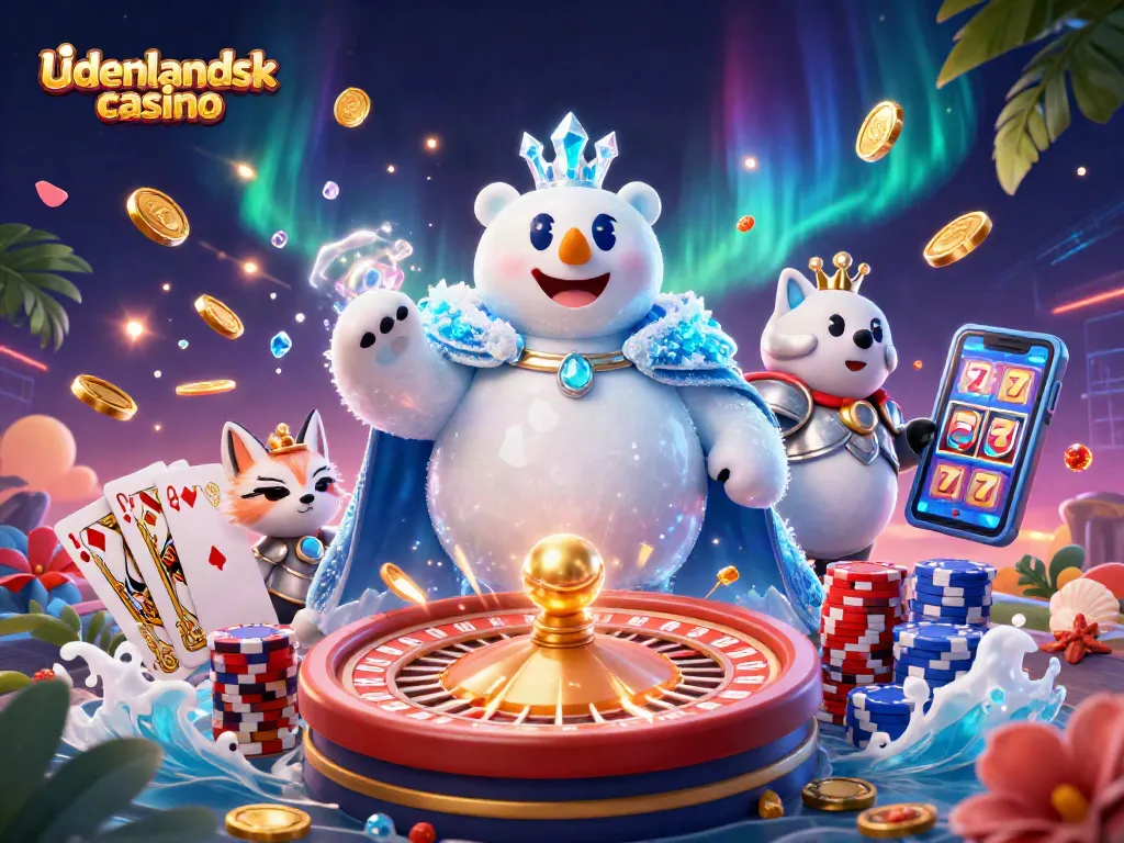 Experience the excitement at udenlandsk casino with vivid 3D characters and dazzling game elements.